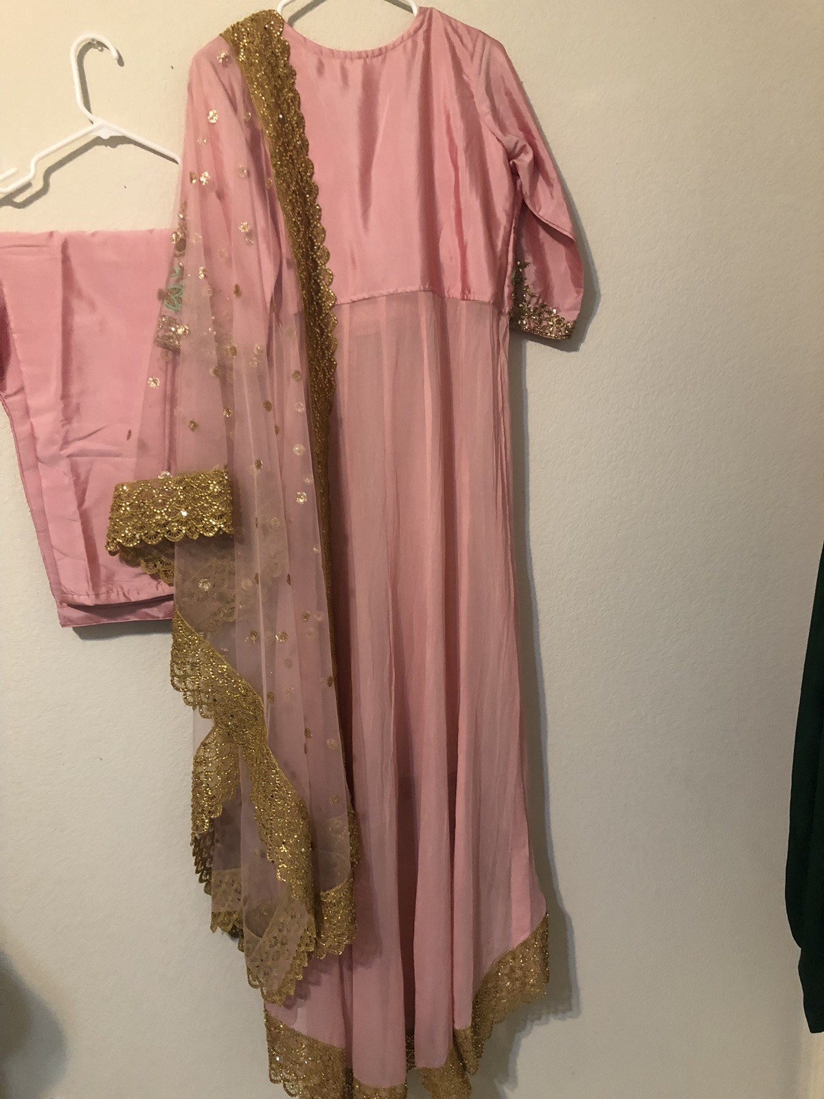 Indian pakistani party wear long anarkali suit long dress