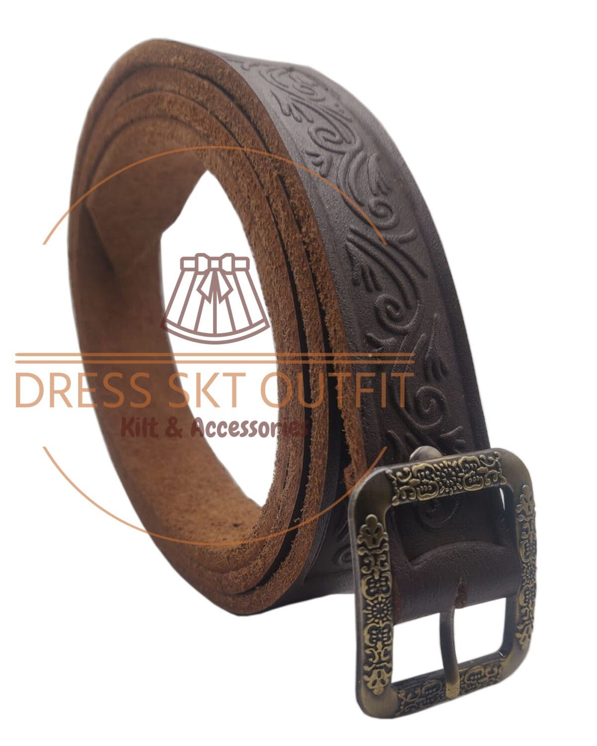 Scottish Sporran Belt/Sporran Strap Premium Leather 3 MM Thick 1 Inches Width