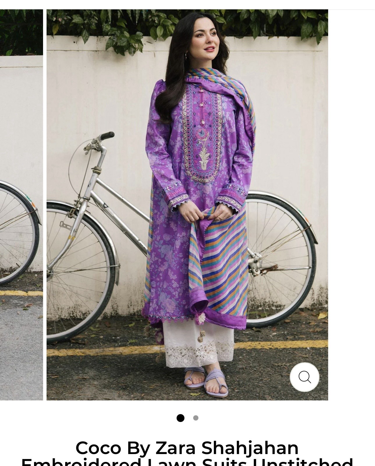Pakistani Designer Dress Salwarkaneez Used One Pre Owned Xl Coco By Zarashahjih