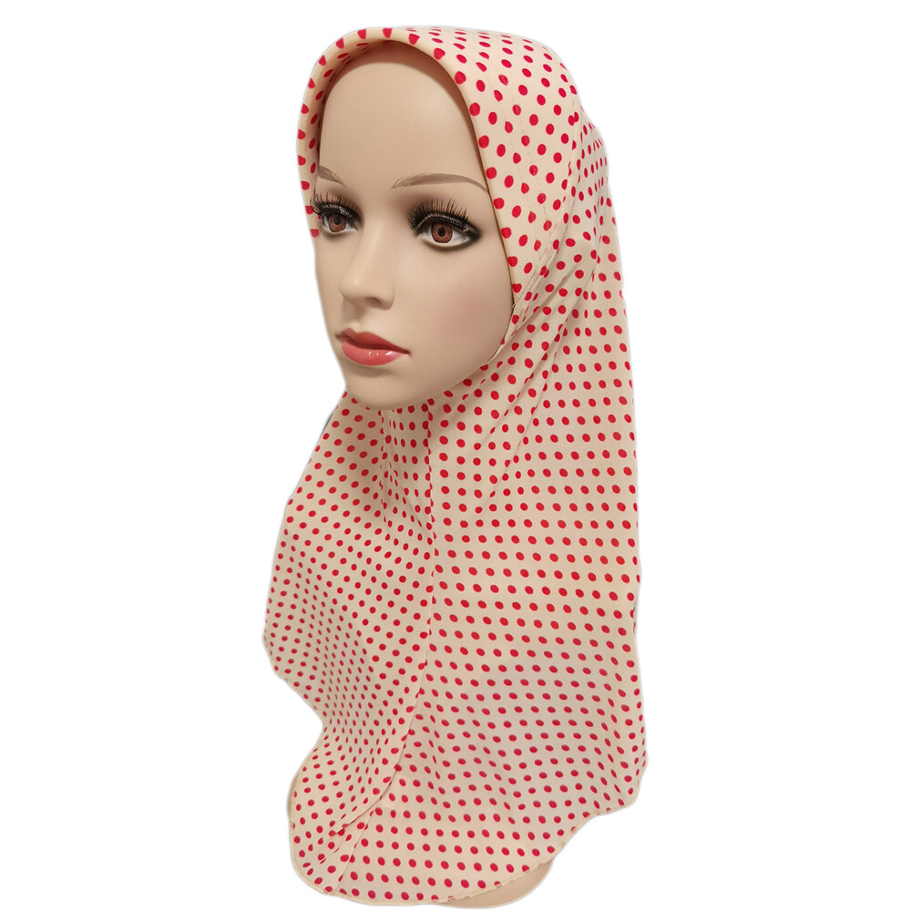 Muslim Women Hijab Flower Scarf Amira Cover Turban Shawls Headscarf Wrap Islamic