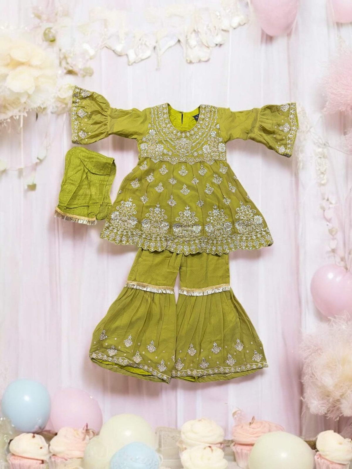 Traditional Designer Salwar Kameez for Little Girls – Elegant & Stylish Ethnic W