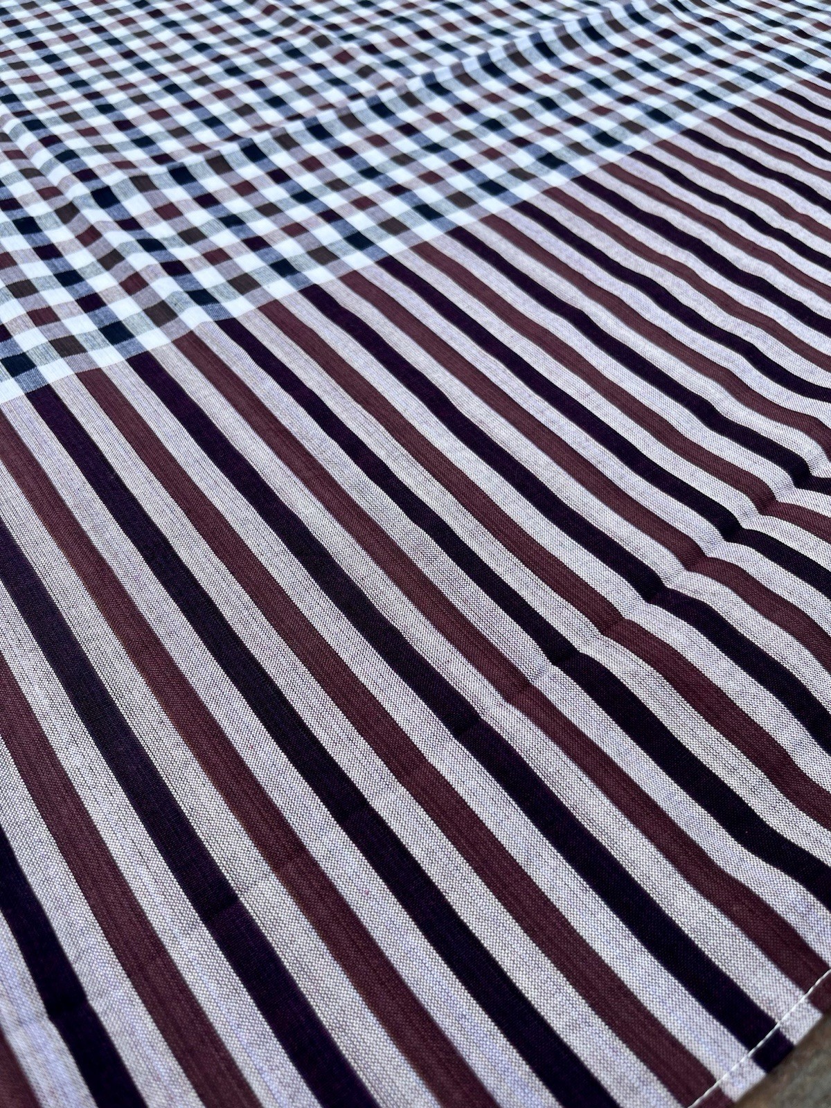 1Thai Loincloth Pa-Kow-Ma Cotton Multi-Color Men’s Bathing Scarf Shawl 90X200 cm
