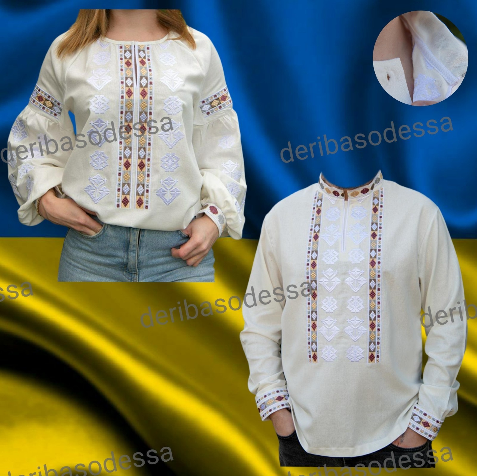 XS,S, M,L, XL,2XL,3XL,4X traditional Ukrainian embroidered clothing Vyshyvanka