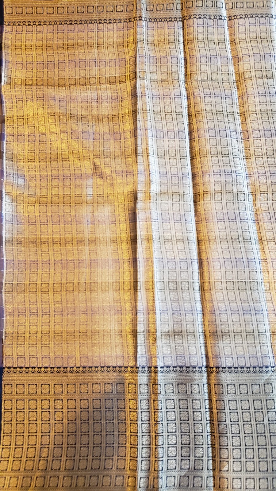 Organza Saree Zari Woven Paithani Border Brocade Unstiched Blouse Party Wear