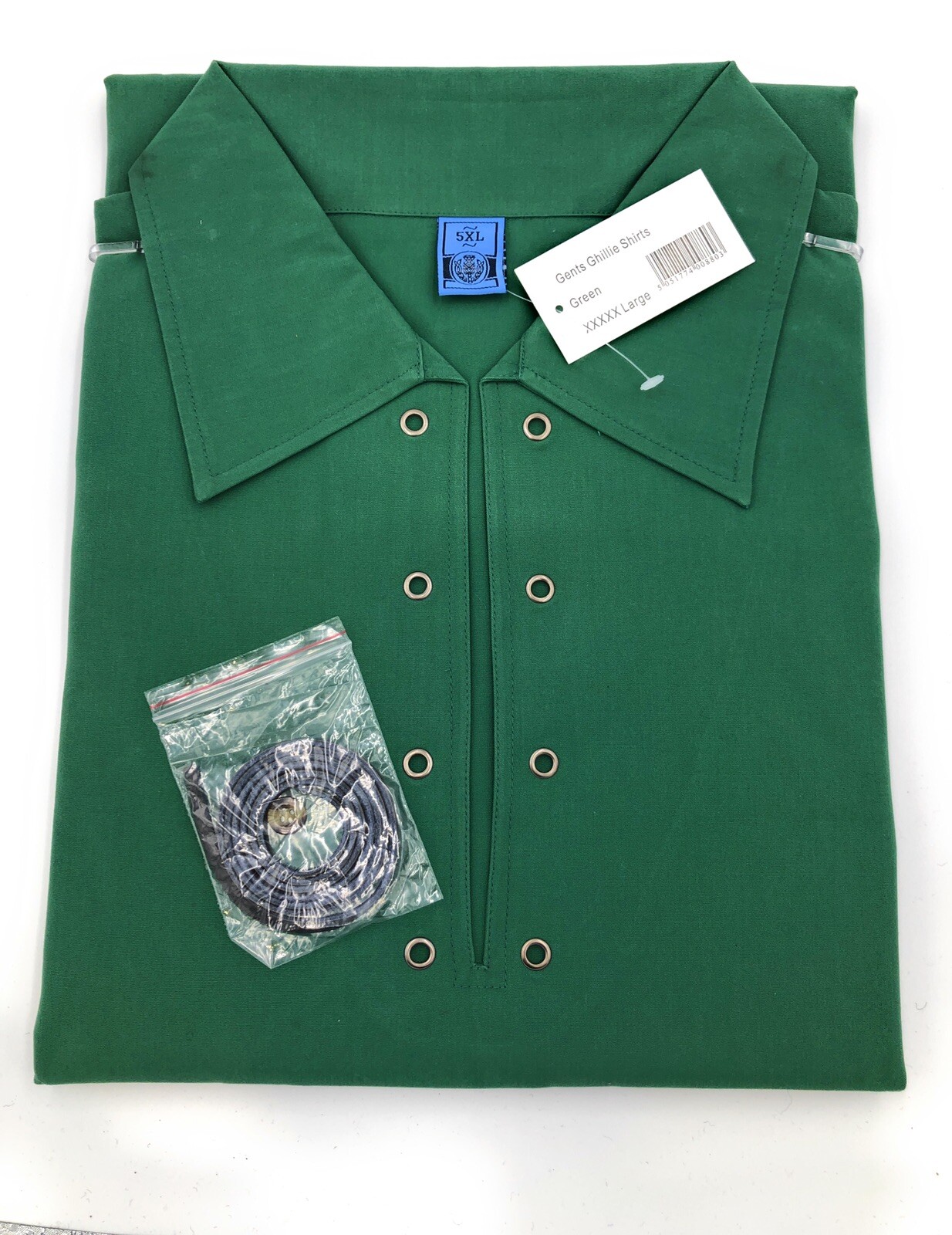 Scottish Deluxe Ghillie Shirt Green 5XLShop Clearance One