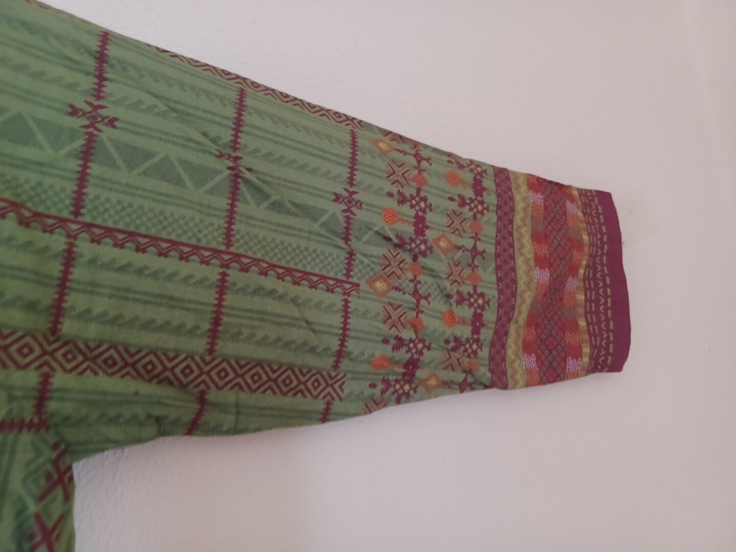 Khaadi Embroidered Stitched Shalwar Size 14 100% Cotton