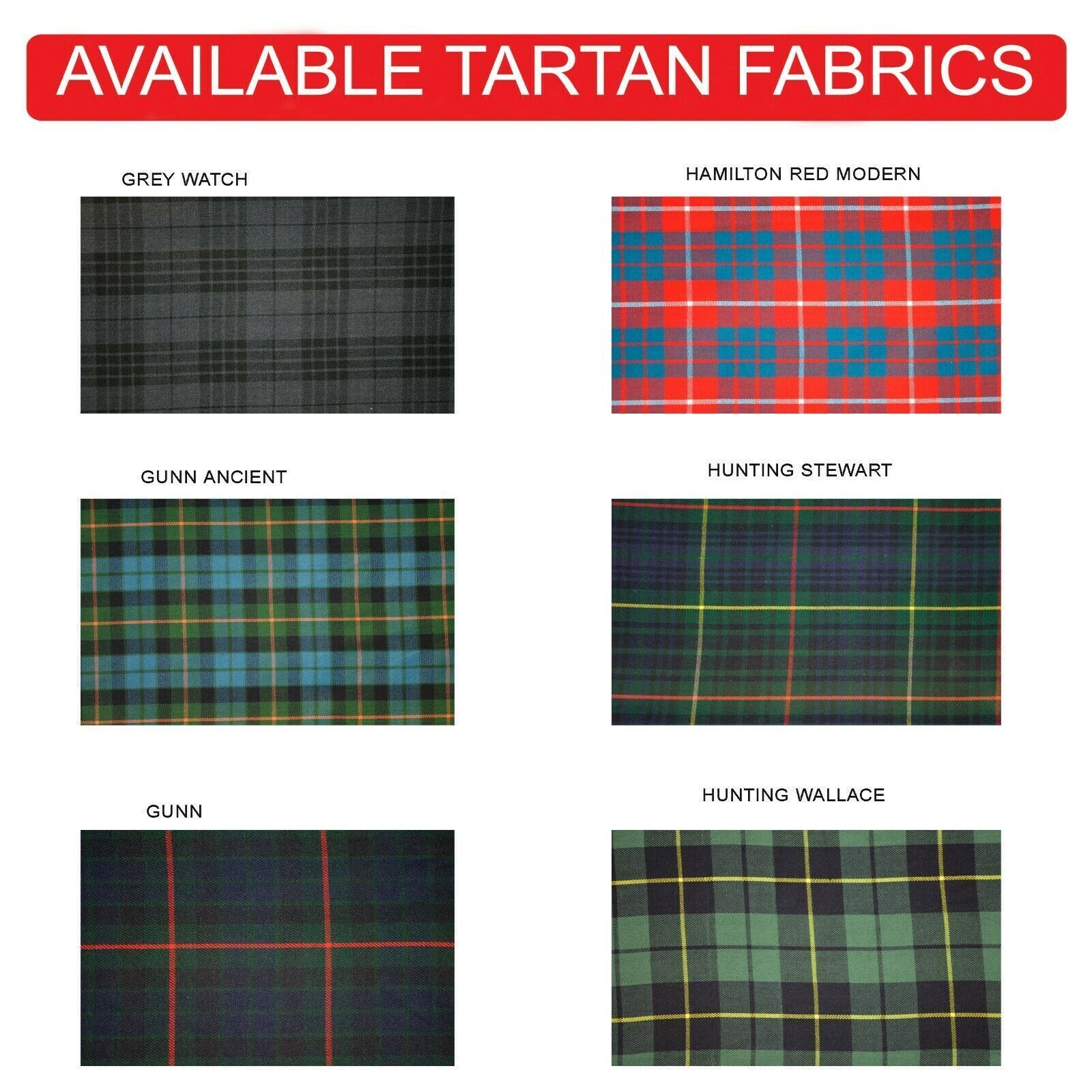 Traditional Highland Great Kilt Scottish 6 Yards Men’s Great Kilt In 50+ Tartans