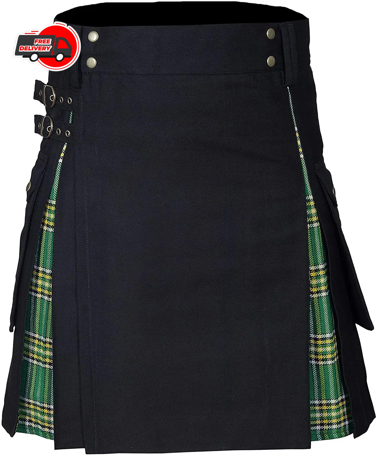 Utility Kilt Kilts Men’s for Men Modern Hybrid Cotton & Tartan Kilts Scottish