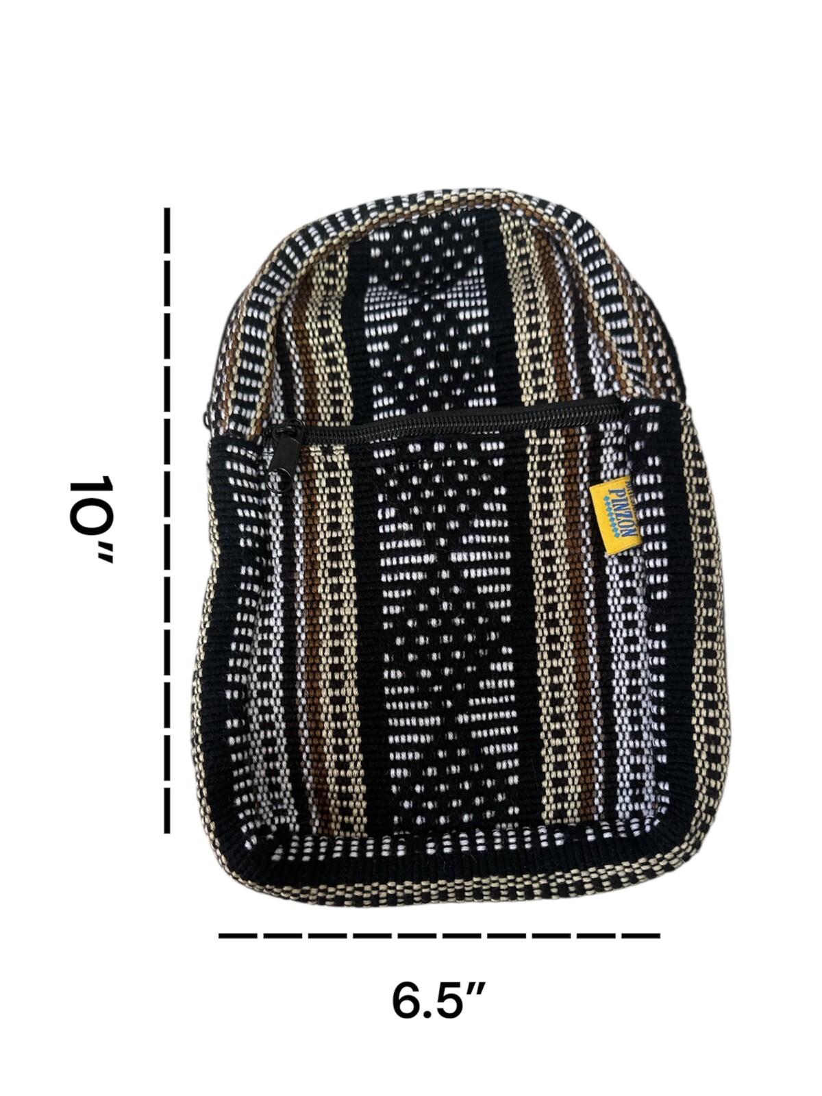 PINZON TRAVEL BAG, PECHERA, CHEST BAG, MADE IN MEXICO, ADJUSTABLE STRAP, BROWN