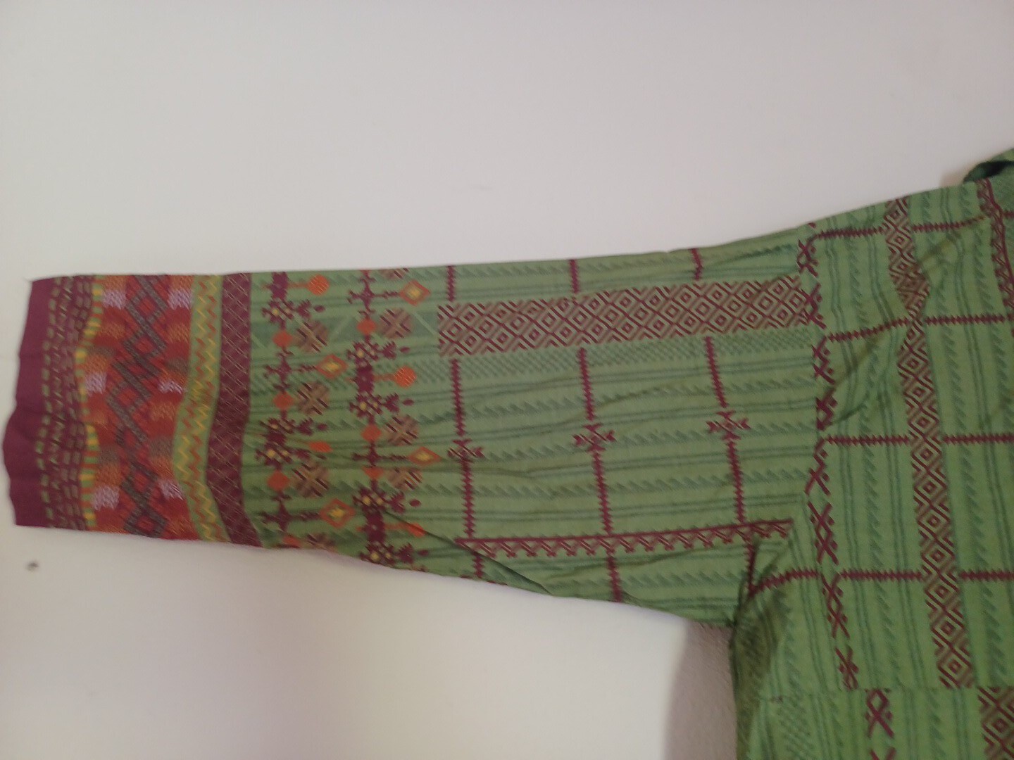 Khaadi Embroidered Stitched Shalwar Size 14 100% Cotton