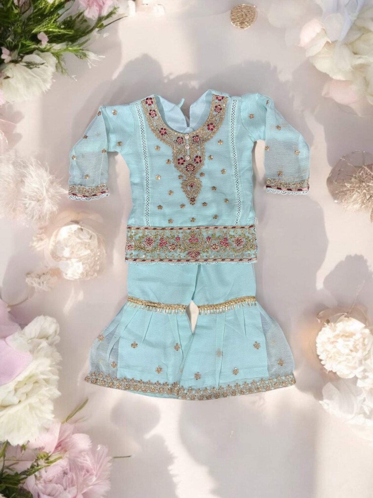 Traditional Designer Salwar Kameez for Little Girls – Elegant & Stylish Ethnic W