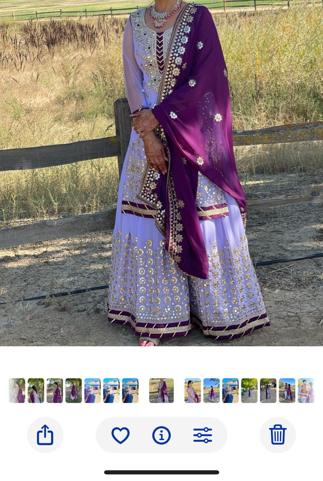 Lavender Color Heavy lehnga Suit With Dupatta For Indian Party Wear