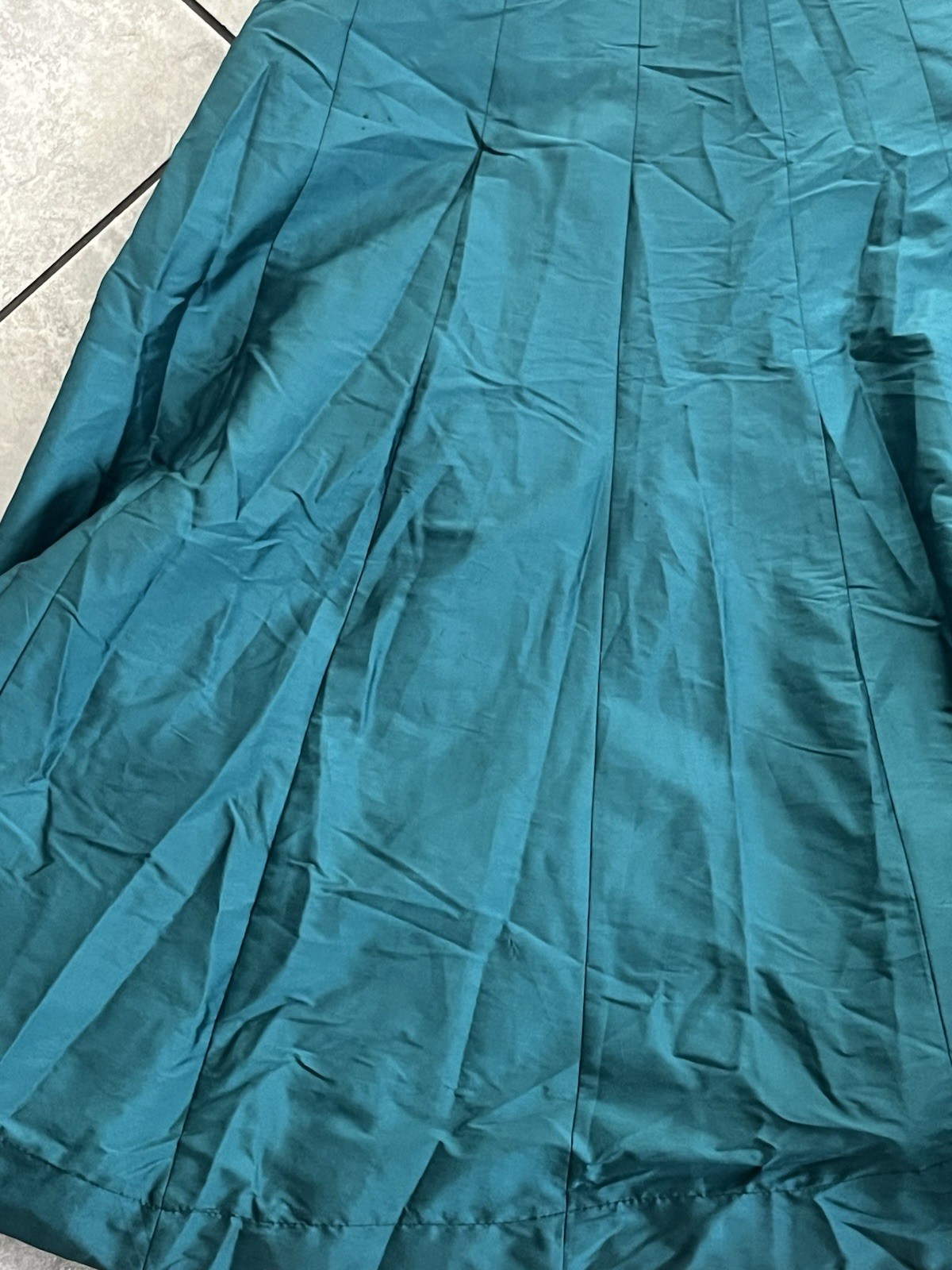 Handmade Teal Lehenga Choli Skirt Hand Embroidery Indian Wedding Party