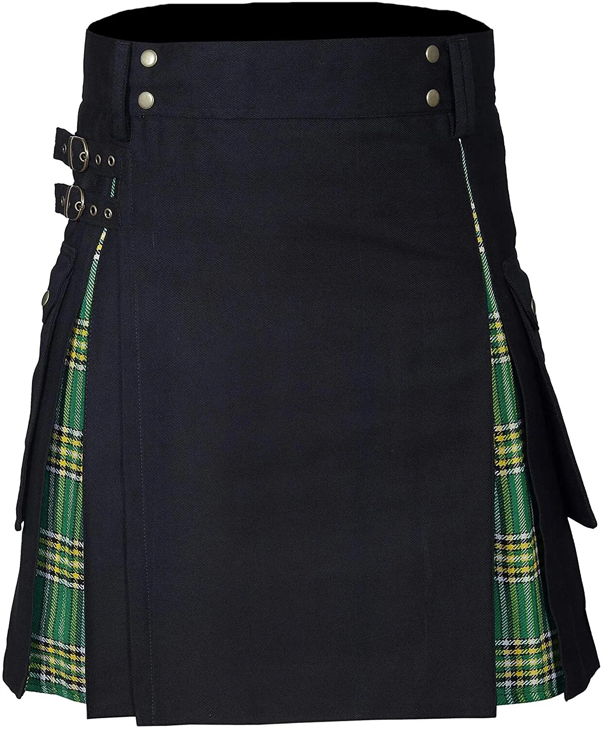 Kilts Men’s Utility Kilt for Men Modern Hybrid Cotton & Tartan Kilts Scottish