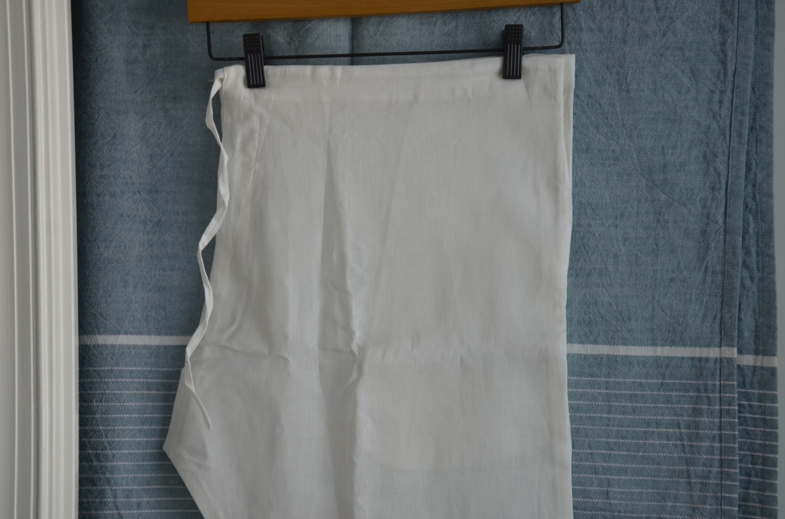 NWOT Mens Ethnic LINEN PYJAMA ONLY Traditional Wedding White Medium M 42