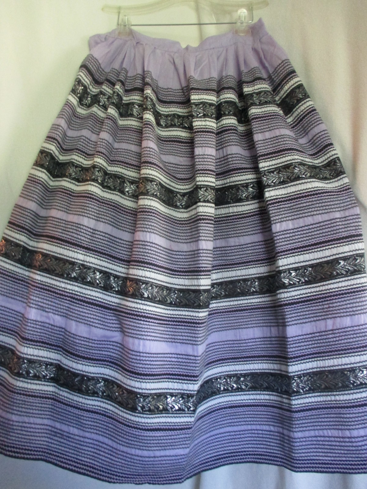 Vintage Seminole/Miccosukee Ribbon/Rick Rack Skirt Native American Tribal Art
