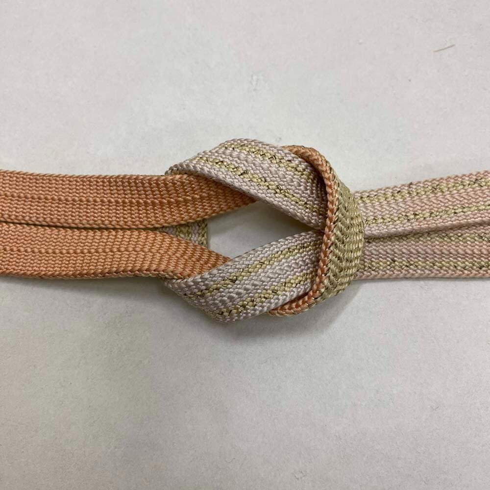 Obijime Vintage Japanese Silk Obijime Rope Kimono Obi Cord 2951