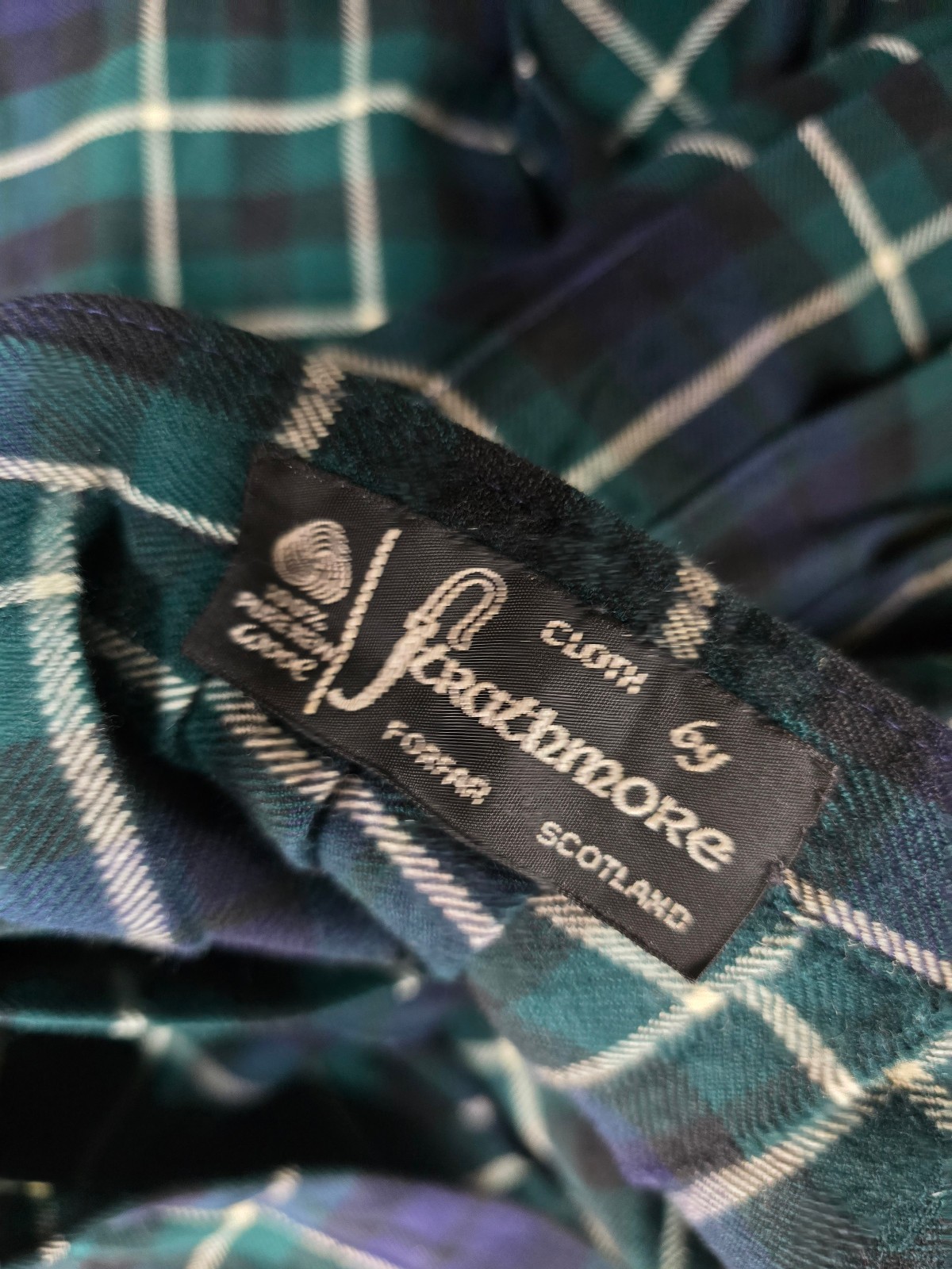 Strathmore Pure New Wool Scotland Kilt