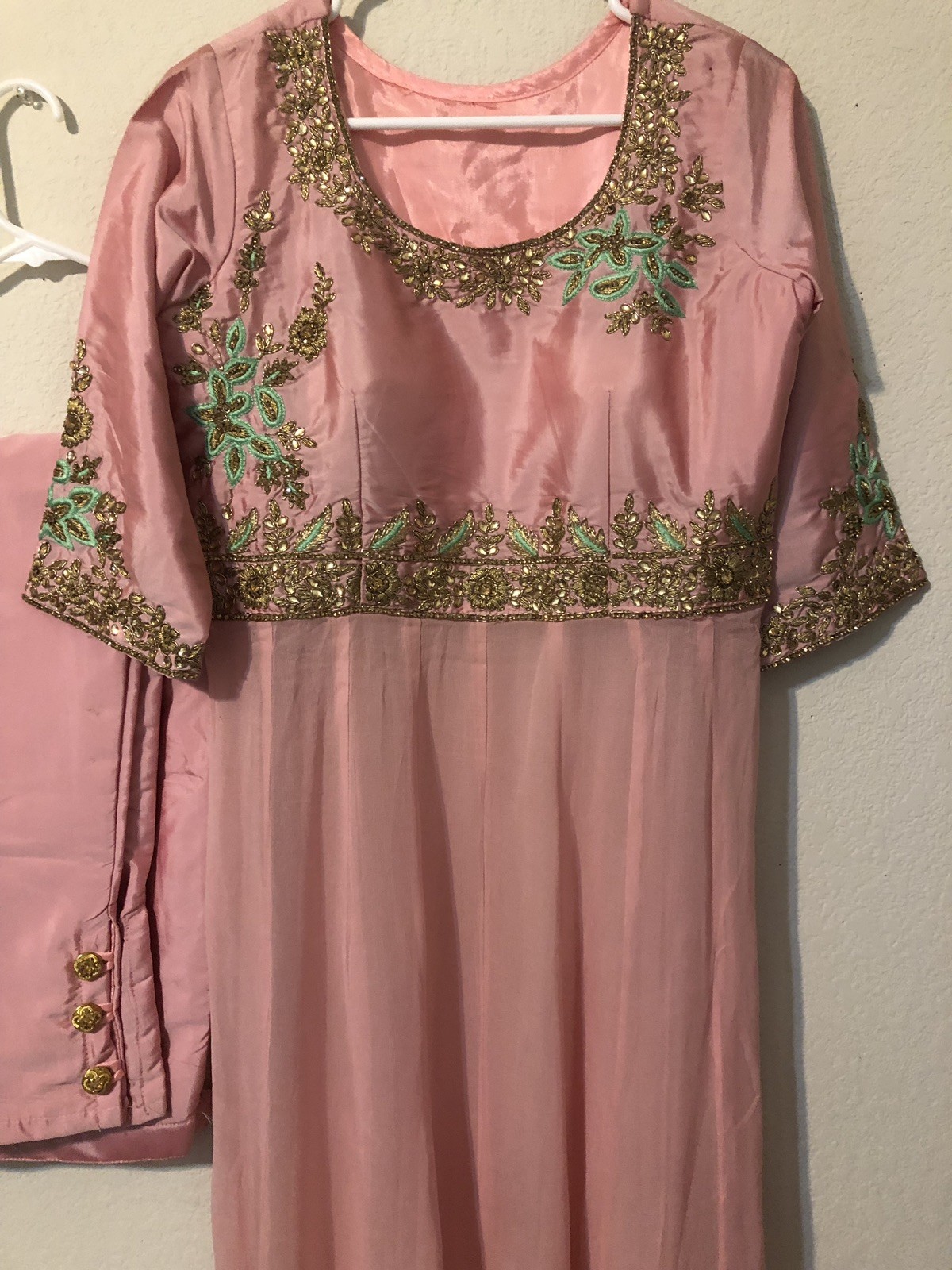 Indian pakistani party wear long anarkali suit long dress