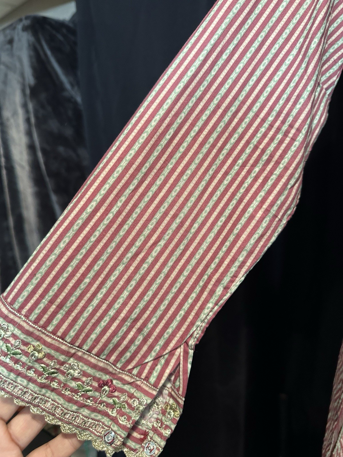 ‼️ CLEARANCE ‼️ Bin Saeed Emb Lawn /Cotton Suit 3 Pc. . Medium Size Only – $29