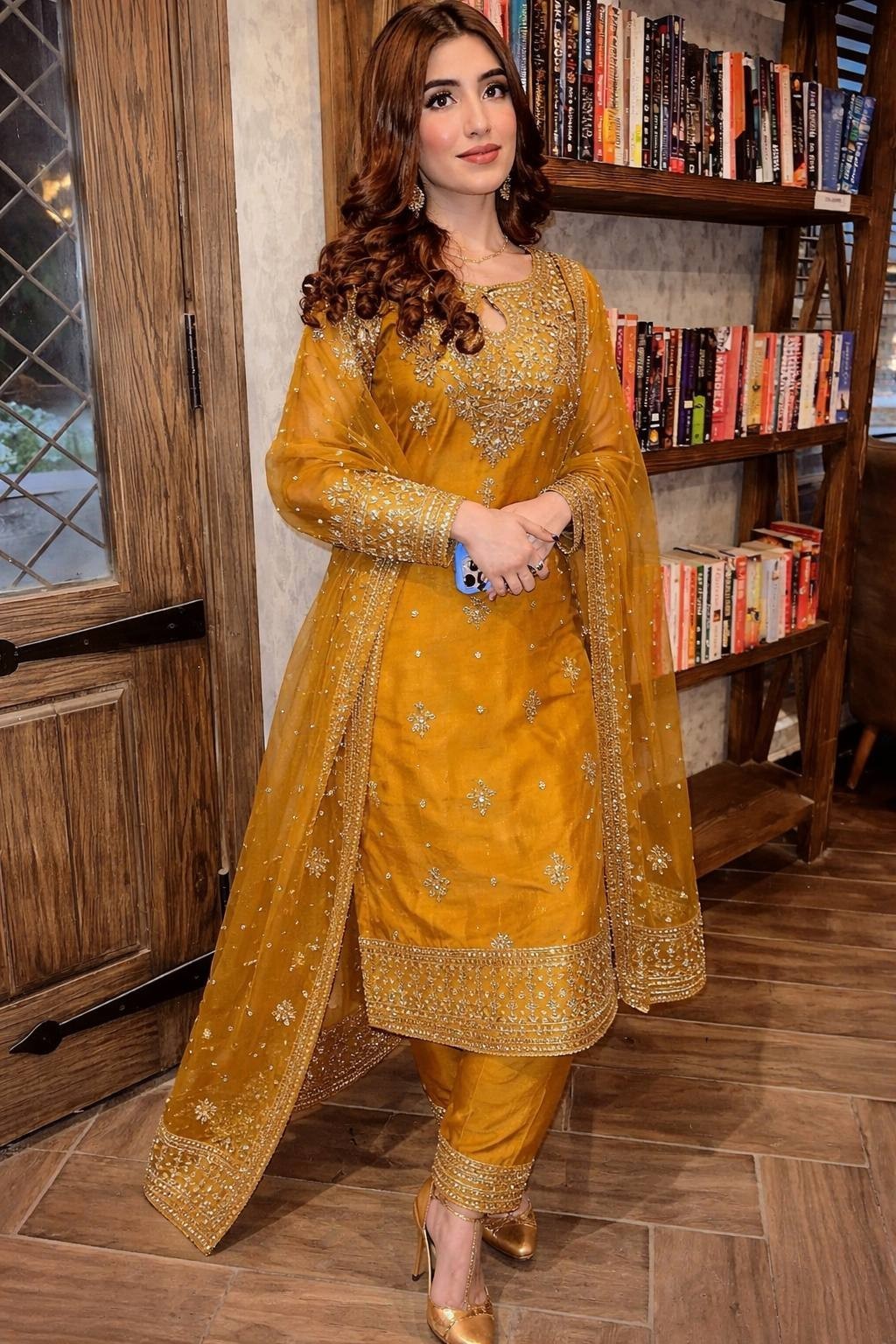 INDIAN PARTY ANARKALI PLAZZO SUIT BOLLYWOOD FANCY SALWAR KAMEEZ PAKISTANI DRESS
