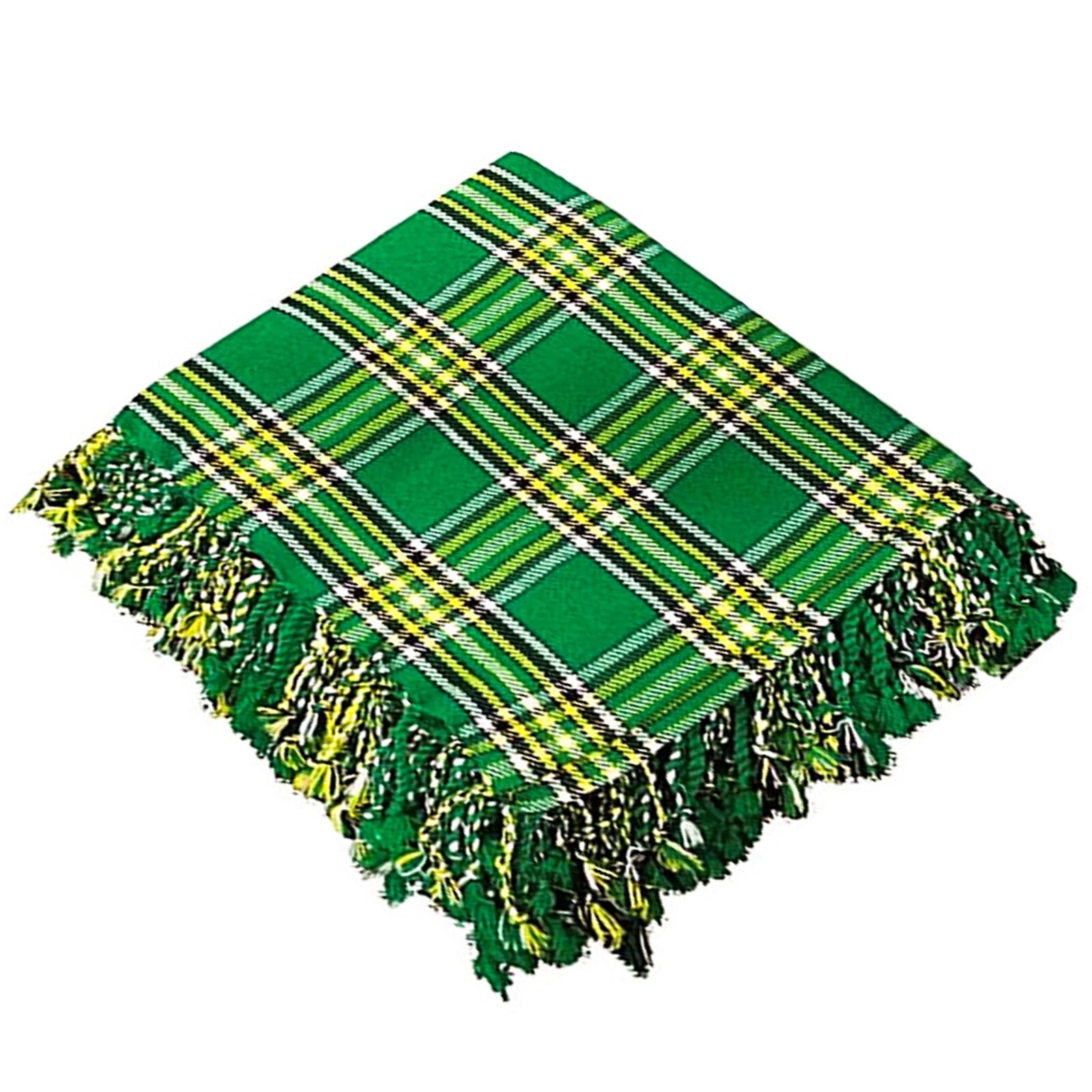 Traditional Tartan Fly Plaid Irish Heritage Acrylic Wool Tartan Piper Fly Plaid
