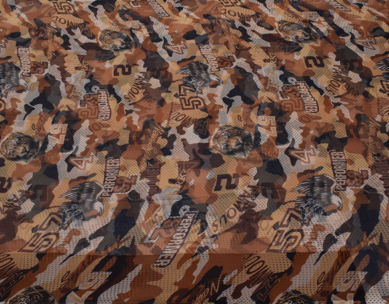 Sushila Vintage Multi-Color Saree Blend Georgette Silk Printed Craft Fabric