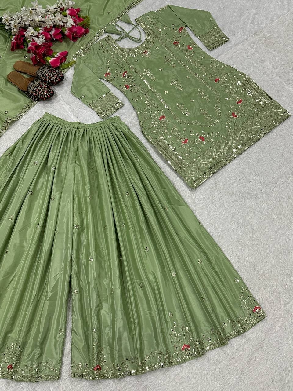 Pakistani Dress Salwar Kameez Ready To Wear Suits Indian Wedding Party 3 Piece M