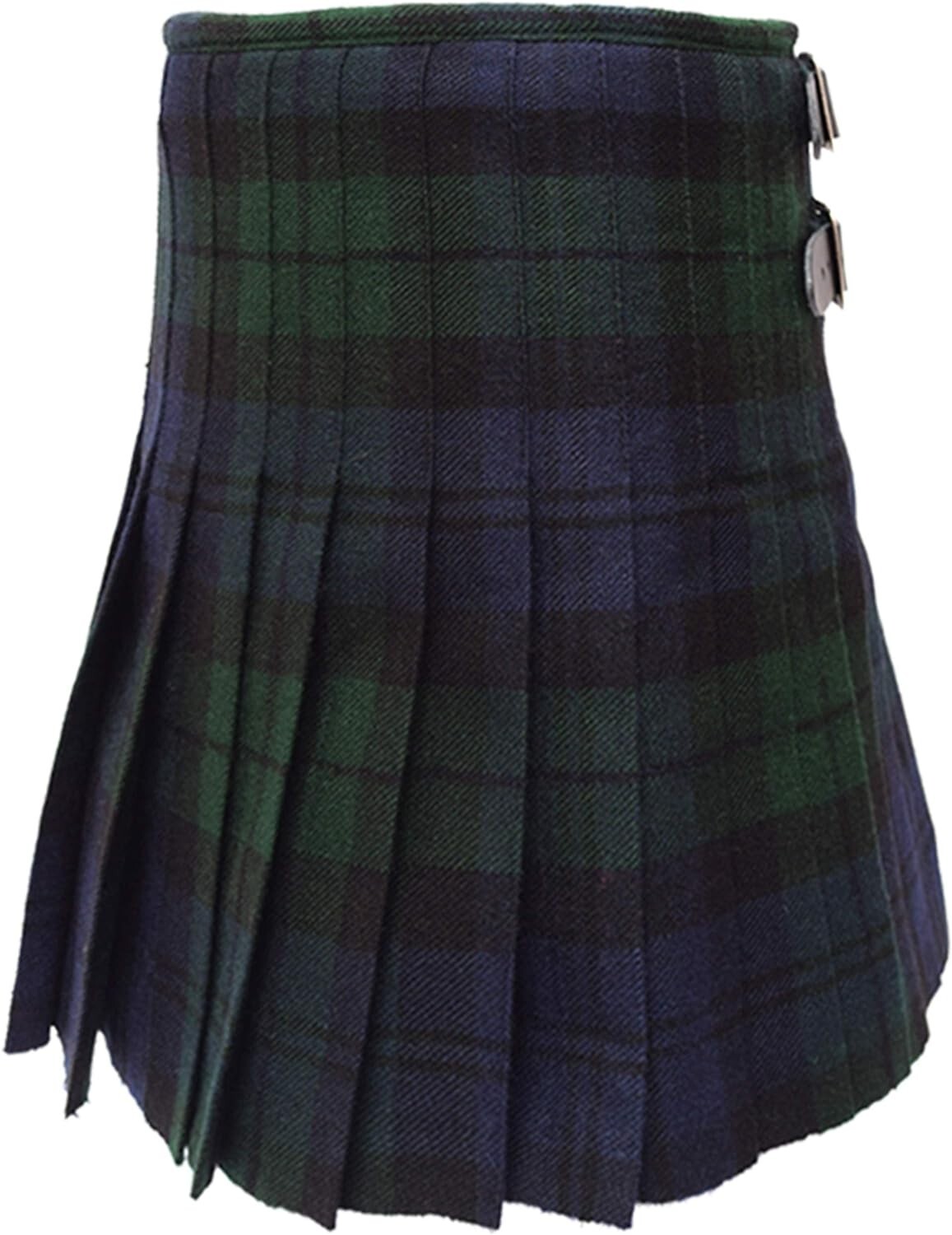 Claymore Imports Clan Black Watch Tartan Kilt for Kids, 100% Acrylic Tartan Kilt
