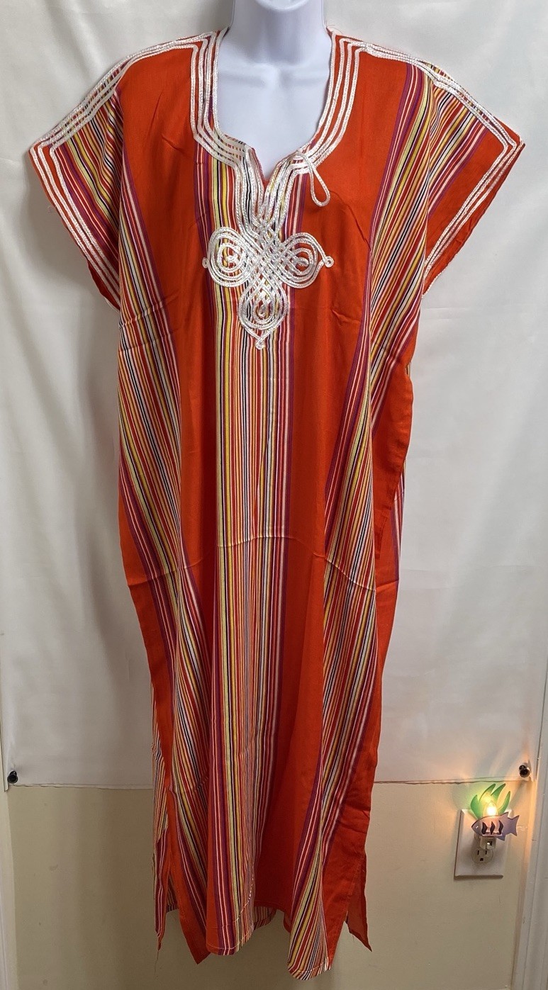 Morrocan Casual Summer Dress GANDORA handmade One Size NEW