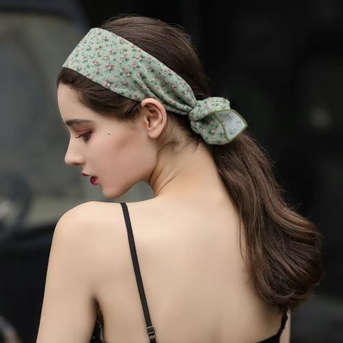 Cotton-Blend Bandana, Head Scarf, Headband, Head wrap, Hair Neck Scarf Fcs049
