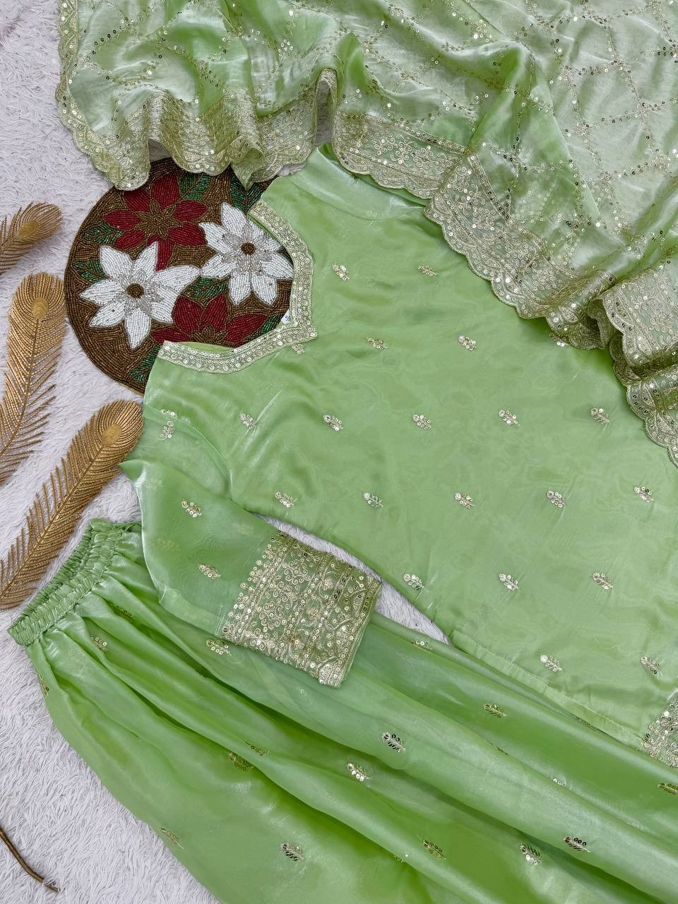 Pakistani Dress Salwar Kameez Ready To Wear Suit Wedding Party Bollywood 3 Piece