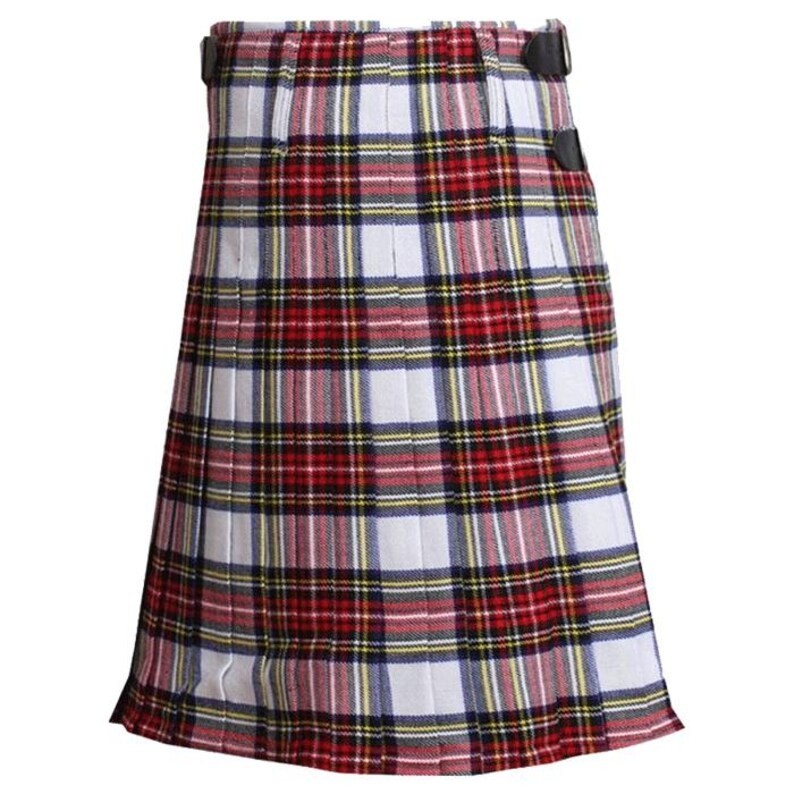 Scottish Traditional Handmade Stewart Dress Kilt for men Custom Made