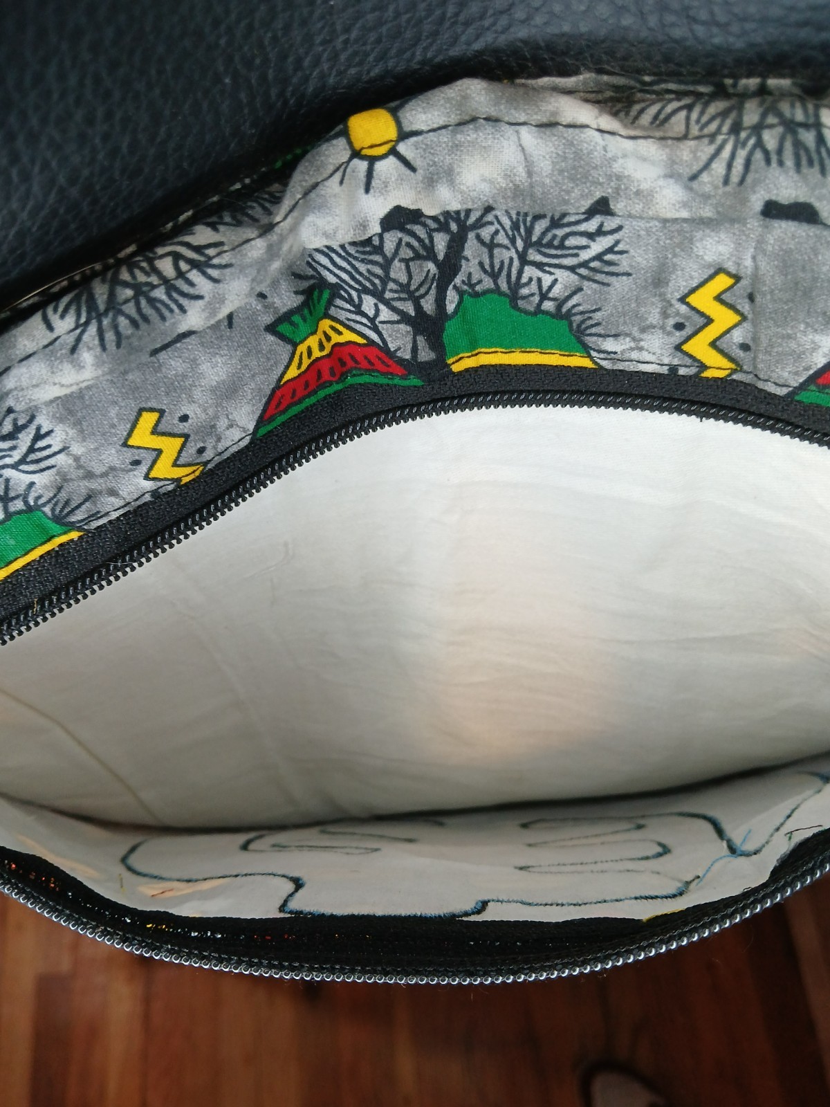 Ghana African Printed Set of 15” Backpack & Shoulder Purse