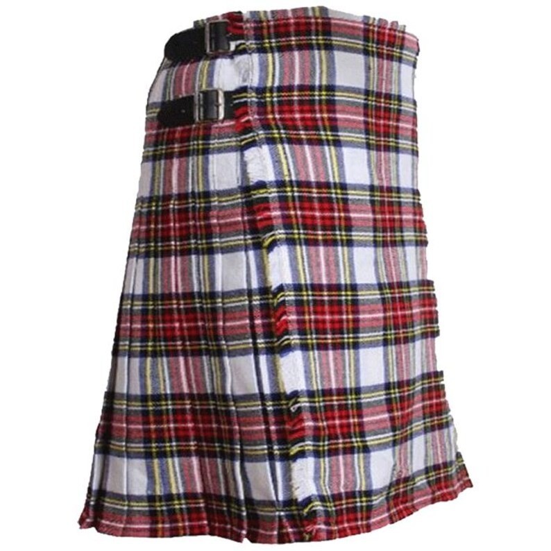 Scottish Traditional Handmade Stewart Dress Kilt for men Custom Made