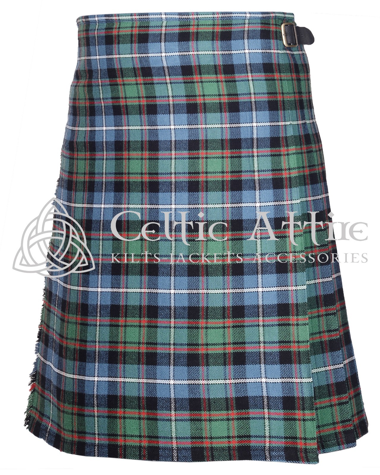 MacRae Ancient Tartan 8 Yard Scottish Kilt – Made to Order By Celtic Attire