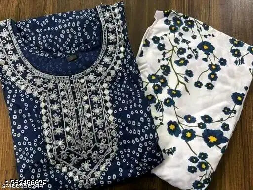 Daily wear kurti set | Women Kurta Sets | Rayon kurta set | Free Shipping