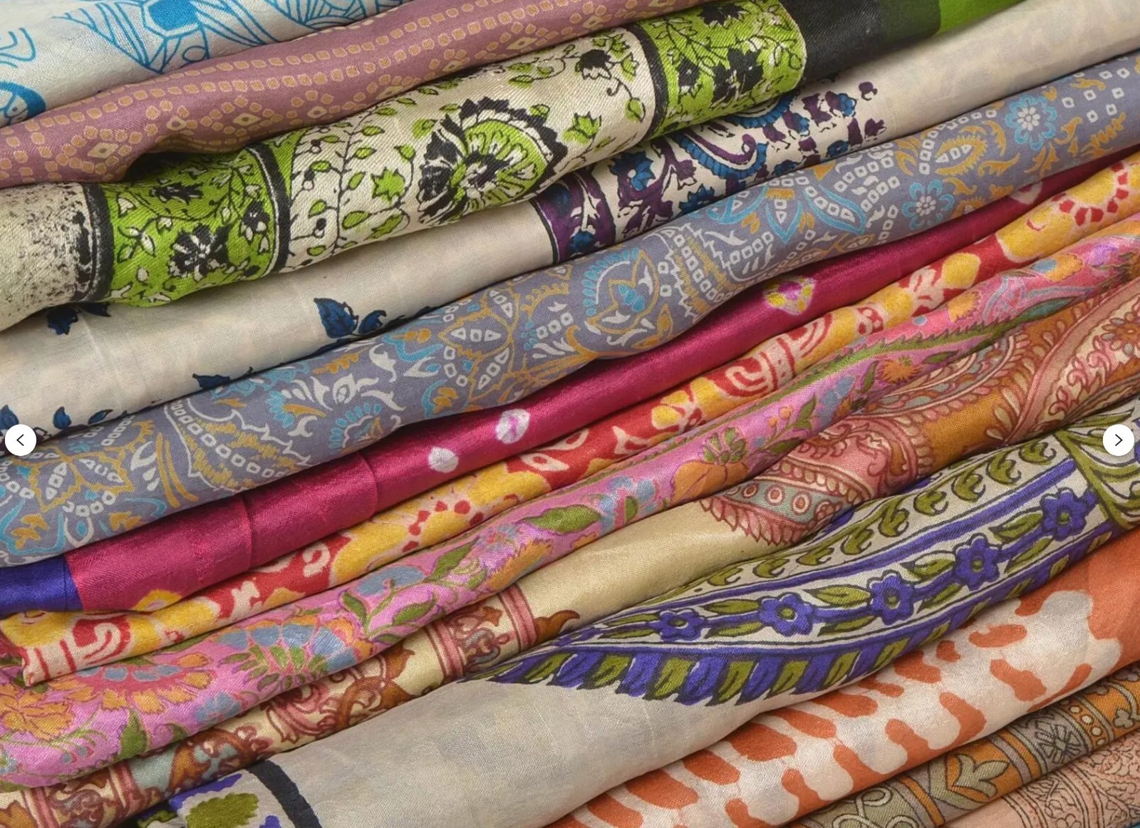 Lot Of 50 Indian Vintage 100% Silk Saree Blend Fabric Printed Sari Craft Used
