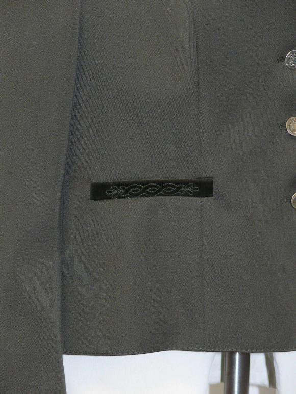 LODENFREY Loden GREEN WOOL Jacket Austria Women Hunting Riding Coat B42″ 12 M