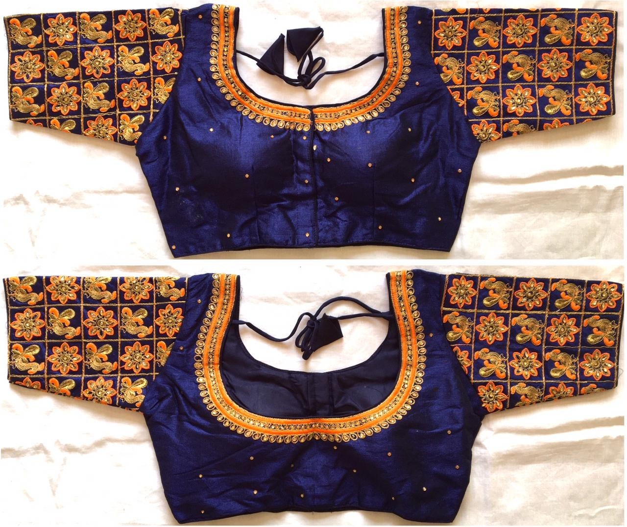 Readymade Sari Blouse Designer Stiched Lehenga Choli Crop Top Wedding Party Wear