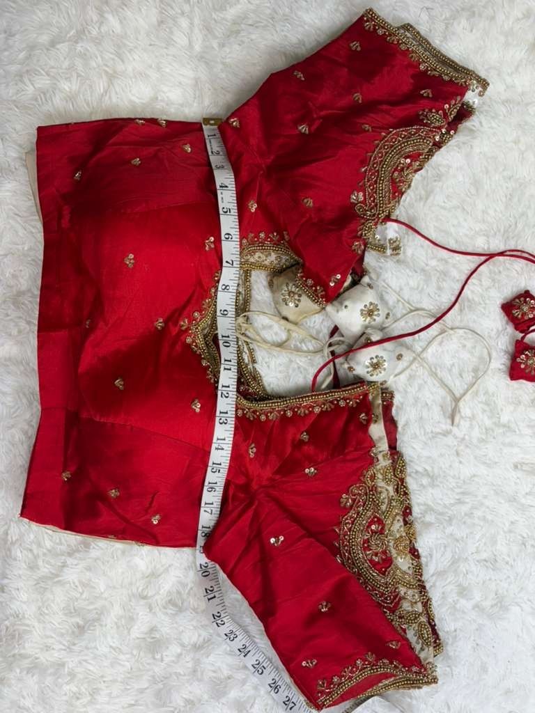 Designer Blouse Size 36 and adjustable 44