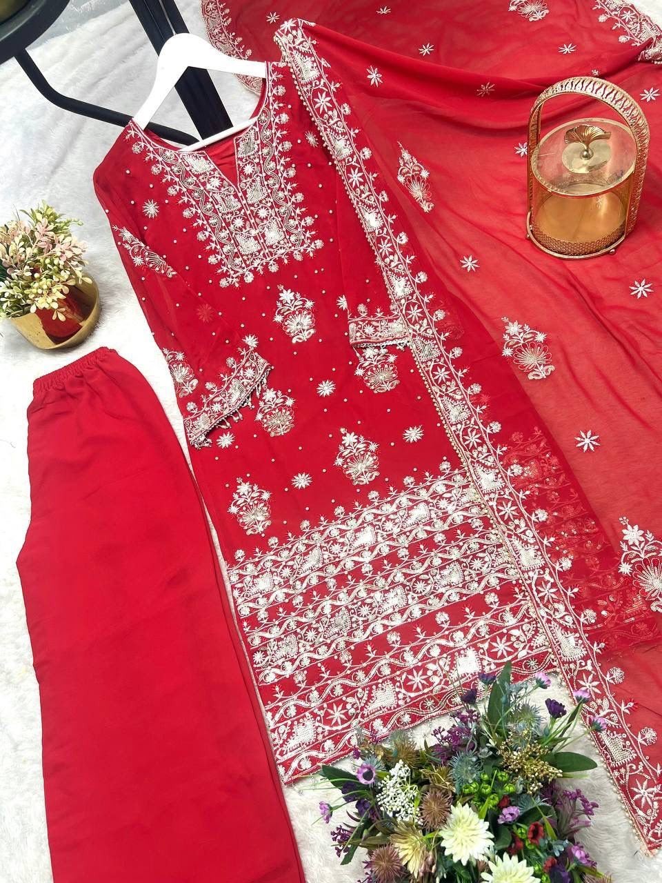 Designer Indian Pakistani Salwar Kameez Bollywood Dress Party Wear Suit wedding