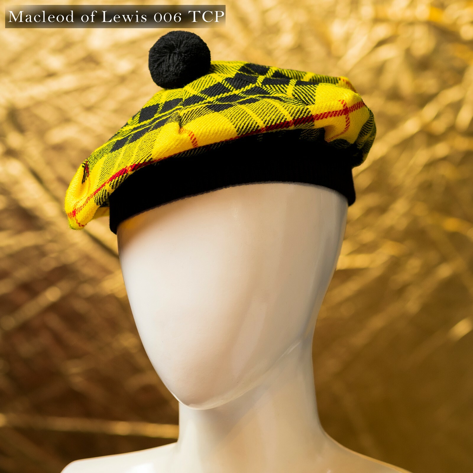 Scottish Traditional Tam o’ Shatner Tammy Hat Flat Bonnet Kilt Many Tartans