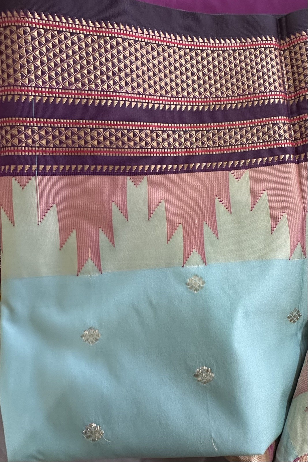 Brand New—Art silk Saree/Fabric