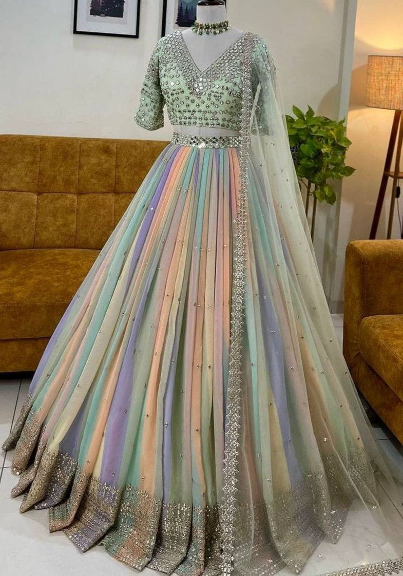 Lehenga choli For Women Readymade Fully stitched lehenga wedding Bridal Lehenga