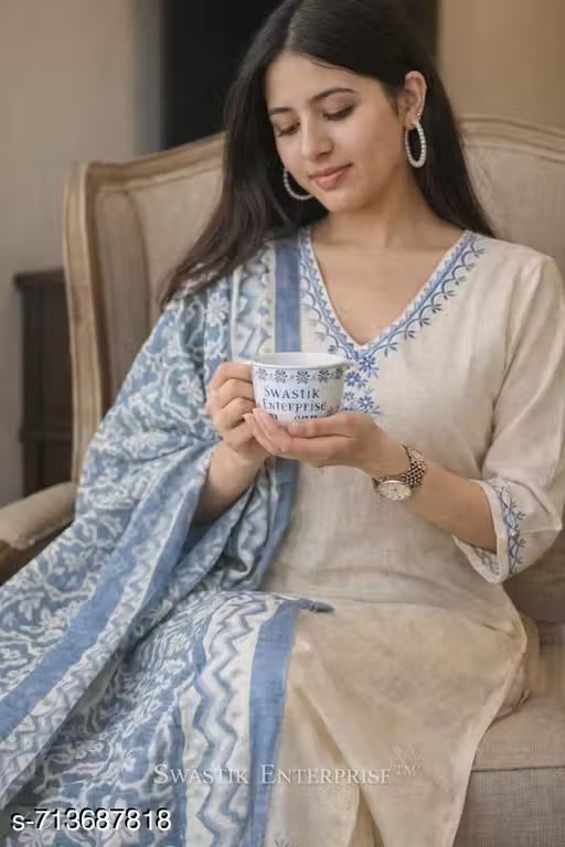 Indian Salwar Kameez Suit Readymade 3Pc Women Party Wear Dress Dupatta