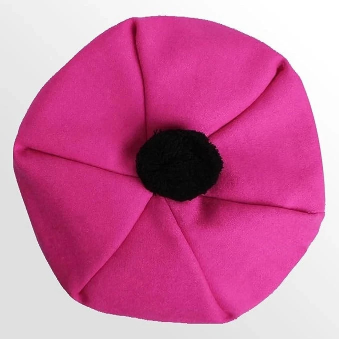 Hot Pink Scottish Traditional Tam o’ Shanter Wool Tammy Hat Bonnet Kilt Cap