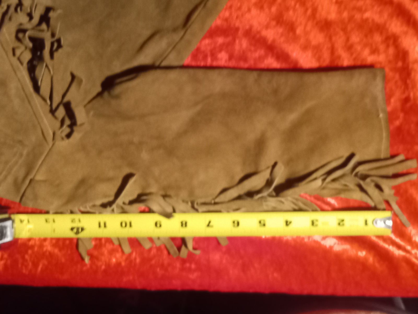Native American Child Size Fringe Buckskin Shirt