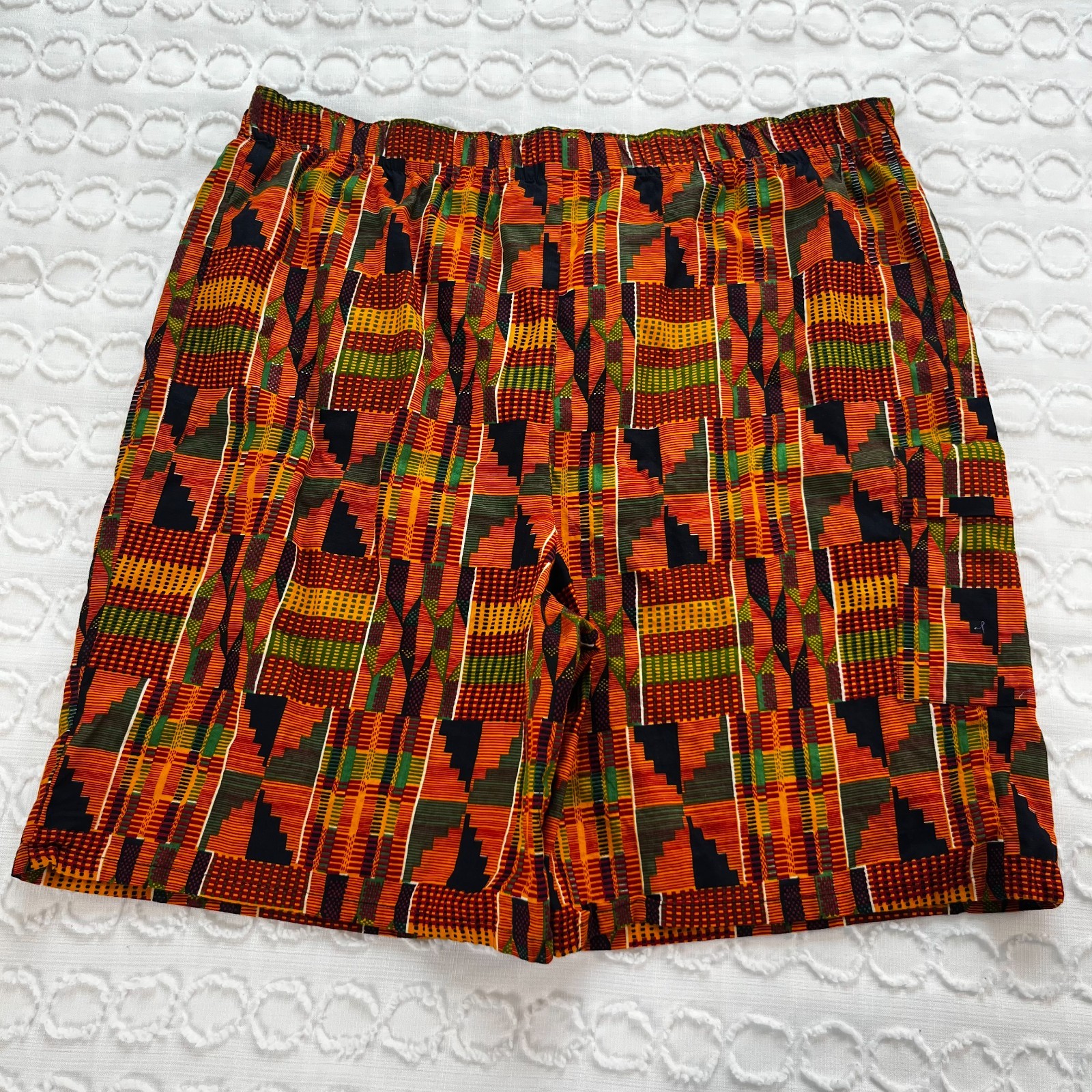 Royal Jewelz Lounge Wear Shorts Men’s 40/42 African Wax Print Bundle Ankara