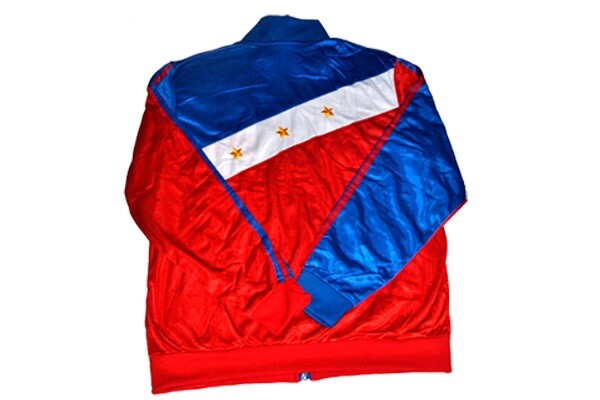 Philippines Left-Side Sun Flag Jacket. Medium Adult Asian Size.Pilipinas